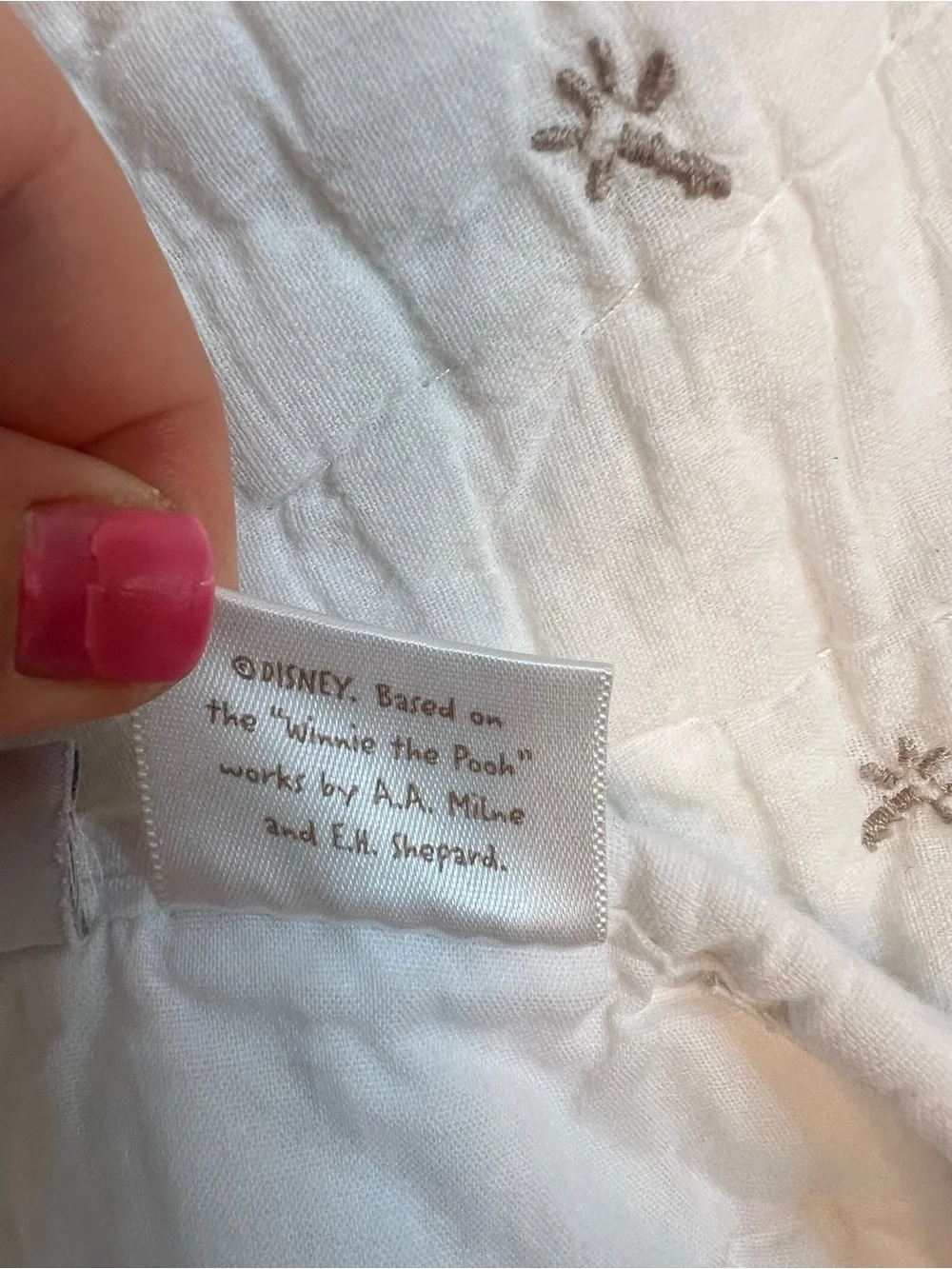 Pottery Barn Disney Winnie The Pooh Baby Quilt